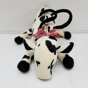 Monedero de peluche North American Bear Co. Barnyard Bags Calf 1996 - Imagen 1 de 5