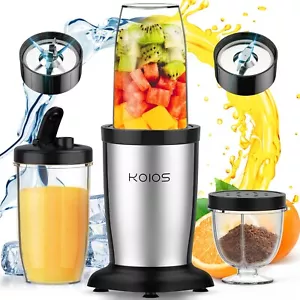 KOIOS 850 W Frullatore personale per frullati e frullati set 11 pezzi NUOVO US - Foto 1 di 8