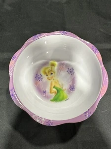 Zak Disney Tinker Bell aus Peter Pan rund Kinder Kunststoff Speiseteller Schale - Bild 1 von 2
