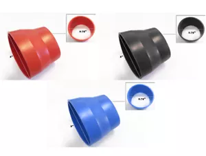 Acoplador de goma intercooler de admisión de aire de 2,75""-3"" y juego de 2 abrazaderas - Imagen 1 de 7