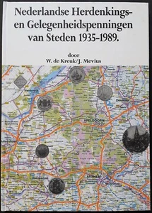 NEDERLANDSE HERDENKINGS- EN GELEGENHEIDSPENNINGEN VAN STEDEN 1935-1989 De Kreuk - Picture 1 of 2