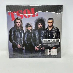 T.S.O.L. Hit And Run 1987 Vinyl LP With Hype Sticker New & Sealed - Imagen 1 de 4