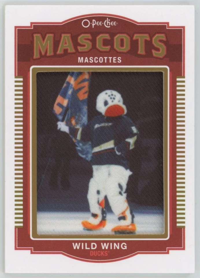 2015-16 O-PEE-CHEE Wild Wing MASCOTS PATCH P-94 Ultra Rare! - Image 1 of 2