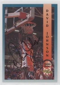1992 Front Row Authentic Signature /500 Dave Johnson #33 Rookie Auto RC