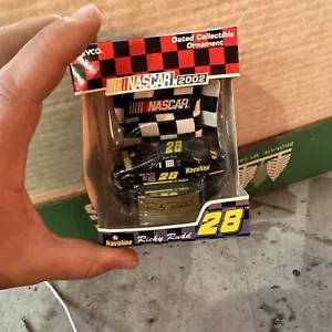 Ricky Rudd #28 NASCAR Race Car- Dated Collectible Ornament - 2002 NIB NOS - Picture 1 of 3