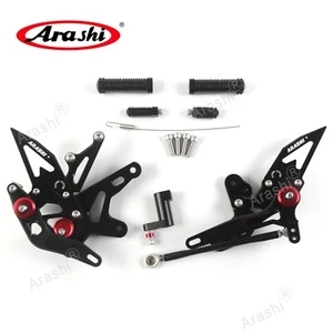 Arashi V2.2 Foot Pegs Pedal Rearsets For Kawasaki Ninja 500 Z500 /ABS 2024 2025 - Bild 1 von 10