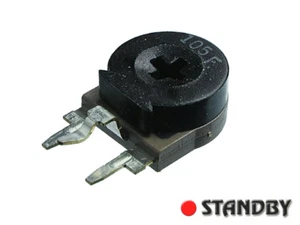 25pcs 1MΩ Potentiometer RVF8W51A-10-105 MURATA; carbon; 0,15W; 150VDC; +/-25% - Bild 1 von 1