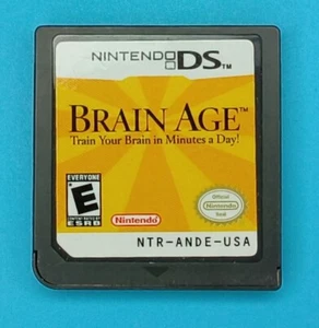 BRAIN AGE ~ Nintendo DS Cartridge / GAME ONLY - Picture 1 of 1