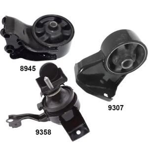 Front, Rear, Right -Engine Mounts set 3PCS fits 08-03 Hyundai Tiburon 2.7L AT - Foto 1 di 4