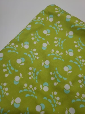 Bonnie & Camille Fabric Vintage Picnic Moda Polka Dot Green Sew Quilt ONE YARD - Image 1 of 2