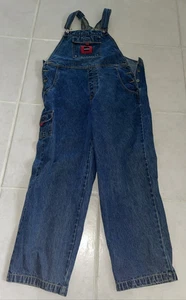 Salopette L.A. Blues Denim In Buone Condizioni. taglia 16w anni 90 - Foto 1 di 9