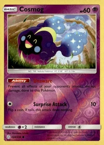 Cosmog Common Reverse Holo SM - Cosmic Eclipse 100/236 Pokémon TCG - Picture 1 of 2