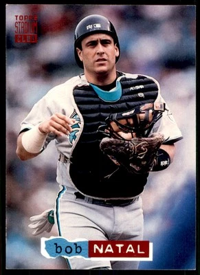 1994 Stadium Club Bob Natal Florida Marlins #291 - Image 1 of 2