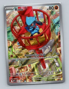 1x Riolu Black Star Promo #010/132 Pokemon Mega Evolution - Pokemon NM - Picture 1 of 2