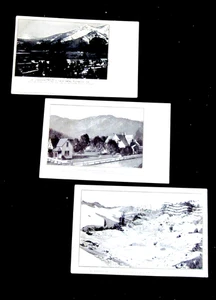 3 cartoline antiche Plumas County California Crescent Mills Genesee Bumpa's Hell - Foto 1 di 8
