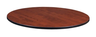 Regency 48 in. Round Laminate Double Sided Table Top- Cherry or Maple - Image 1 of 3