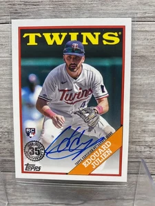 2023 Topps Update Edouard Julien 1988 35th Anniversary Auto RC #88BAU-EDJ - Picture 1 of 2