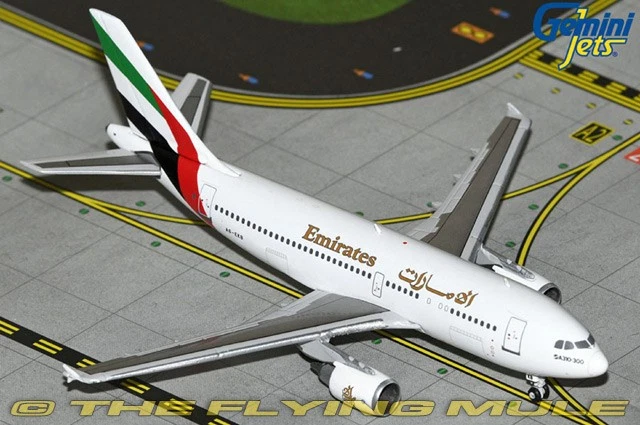 GeminiJets 1:400 A310-300 Emirates Airlines A6-EKB Foto 1 de 1