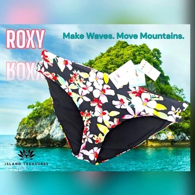 NWT ROXY Hipster Classic Strap Ties Full Coverage Swim Bottom Size XXL - Image 1 of 4