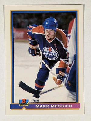 1991-92 Bowman #114 Mark Messier - Image 1 of 2