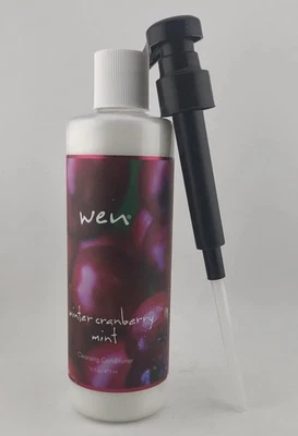 WEN BY CHAZ DEAN WINTER CRANBERRY MINT CLEANSING CONDITIONER.16 OZ  BOX & PUMP - Image 1 of 4