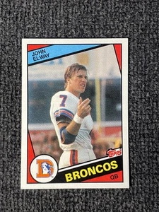 Tarjeta de novato 1984 Topps #63 John Elway radiocontrol ¡centrada en muerto! 🎯 ¡¡Ver fotos!!! - Imagen 1 de 2
