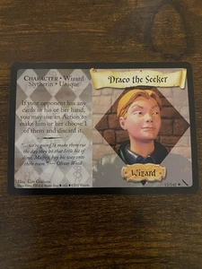 Draco El Buscador 13/140 No Holo RARO Cámara Secreta Harry Potter Juego de Cartas Coleccionables LP - Imagen 1 de 3