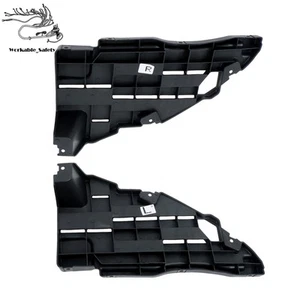 Plastic Black 2PCS Front Bumper Brackets Fit For Chevrolet Colorado 2015-2020 - Foto 1 di 16