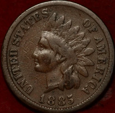 1885 Philadelphia Mint Indian Head Cent - Image 1 of 2