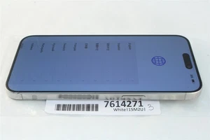 Apple iPhone 15 Pro Max 256GB White - Unlocked AT&T T-Mobile Verizon 7614271 - Photo 1 sur 7