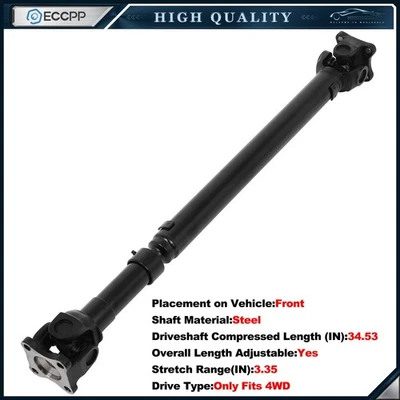 ECCPP Front Driveshaft For Ford F-150 1997-2003 F-150 Heritage 2004 938-074 4WD - Image 1 of 4