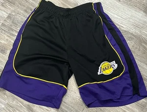 NBA, Los Angeles Lakers, Large Basketball Shorts W/Pockets. No drawstring. - Picture 1 of 6