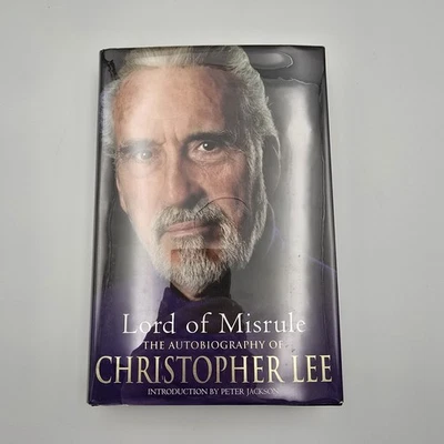 Lord of Misrule: The Autobiography of Christopher Lee Hardback - Image 1 of 4