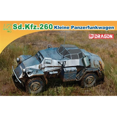 SD.KFZ.260 KLEINE PANZERFUNKWAGEN KIT 1:72 Dragon Kit Mezzi Militari Modellino N - Immagine 1 di 1