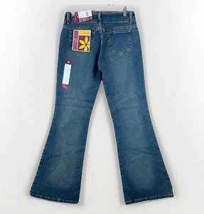 SO NWT Vintage Wide Waist Hipster Flare Jeans Size 7 Short JR Girls Wide Leg - Picture 1 of 8