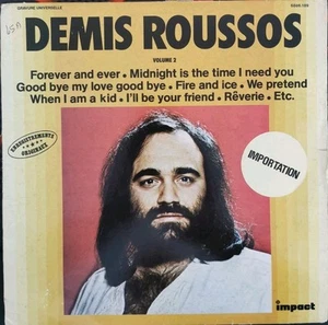 Vinyl LP Demis Roussos - Volume 2 G+ 6886.189 France Pop - Picture 1 of 4