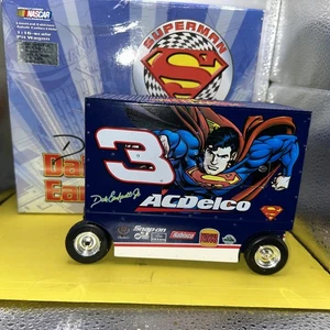 1999 #3 Dale Earnhardt Jr. AC Delco Superman Pit Wagon Bank Action Racing - Picture 1 of 11