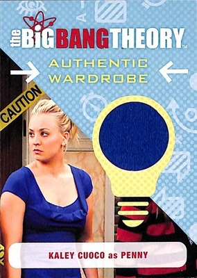 2016 CRYPTOZOIC BIG BANG THEORY PENNY KALEY CUOCO WARDROBE RELIC M30 SEASONS 6 7 - Image 1 of 2