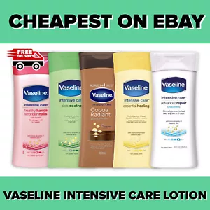 Vaseline Intensive Care Aloe Soothe Essential Healing Advance Repair 200ml 400ml - Picture 1 of 8