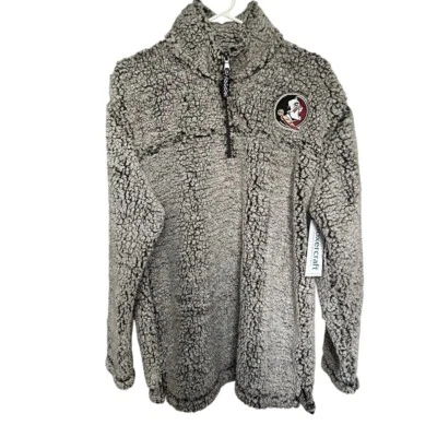 Boxercraft Sherpa Cuarto Cremallera Mujer Grande Florida State University Semínolas Foto 1 de 4