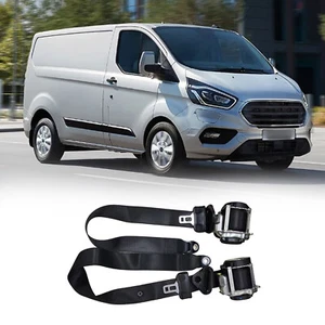 Cinturones de seguridad delanteros izquierdo derecho negro 2019 2020 2021 2022 2023 para Ford Transit - Imagen 1 de 15