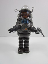 Billiken 9" Robby the Robot Tin Wind-Up with Disintegrator Ray Gun