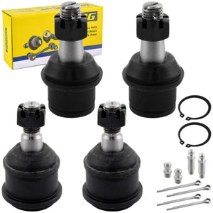 4WD MOOG Front Upper Lower Ball Joint For 03-10 Dodge Ram 2500 3500 K7460 K7467 - Picture 1 of 7