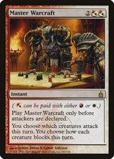 Master Warcraft Ravnica: City of Guilds PLD White Red Rare MTG CARD ABUGames