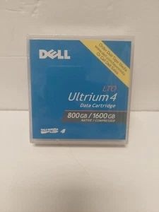 Dell LTO Ultrium 4 Data Cartridge 800gb/1.6TB NEW SEALED - Picture 1 of 3