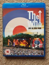 The Who : Live in Hyde Park (Blu-Ray) 50th Anniversary Concert Pete Townshend