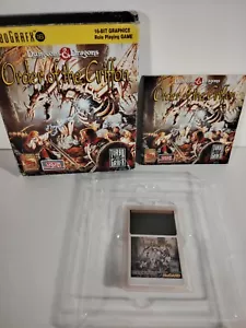 Order Of The Griffon TurboGrafx 16 TG16 completo di scatola CIB raro autentico - Foto 1 di 6