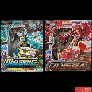 Metal Cardbot S MUSCLEHYDE GIGANTREX Crane Trailer Transforming Robots Cars 2024 - Picture 1 of 15