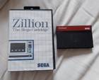 Sega Master System Spiel Zillion verpackt keine manuellen PAL saubere Anschlüsse