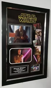 SAMUEL L JACKSON SIGNED Photo Autographed Picture Mace Windu Star wars Display - Picture 1 of 2